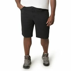 Big & Tall Eddie Bauer Rainer Shorts -Cheap Mens Casual Outdoor Clothing Store 5895200 Black
