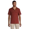 Men's Lands' End Linen Vacation Shirt