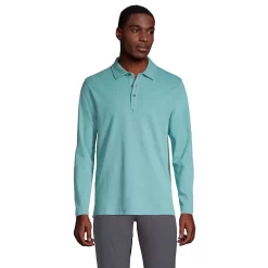 Men's Lands' End Coolmax Mesh Polo