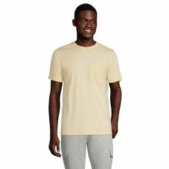 Big & Tall Lands' End Supima Pocket Tee 14 Big & Tall Lands' End Supima Pocket Tee -Cheap Mens Casual Outdoor Clothing Store 5918975 Golden Candle Light