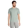 Big & Tall Lands' End Supima Pocket Tee 1 Big & Tall Lands' End Supima Pocket Tee -Cheap Mens Casual Outdoor Clothing Store 5918975 Soft Sea Green