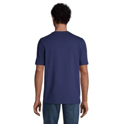 Men's Lands' End Striped Pocket Tee -Cheap Mens Casual Outdoor Clothing Store 5919025 ALT