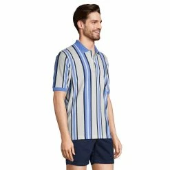 Men's Lands' End Comfort-First Mesh Polo Shirt -Cheap Mens Casual Outdoor Clothing Store 5919026 ALT2