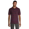 Men's Lands' End Comfort-First Mesh Polo Shirt 2 Men's Lands' End Comfort-First Mesh Polo Shirt -Cheap Mens Casual Outdoor Clothing Store 5919026 Rich Burgundy Stripe
