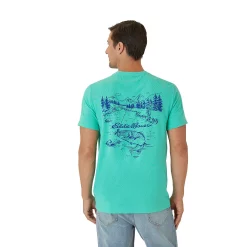 Men's Eddie Bauer Graphic Tee -Cheap Mens Casual Outdoor Clothing Store 5923755 Oasis Fish