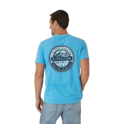 Men's Eddie Bauer Graphic Tee -Cheap Mens Casual Outdoor Clothing Store 5923755 Teal