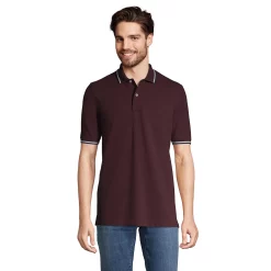 Men's Lands' End Comfort-First Mesh Polo Shirt -Cheap Mens Casual Outdoor Clothing Store 5925507 Aged Wine