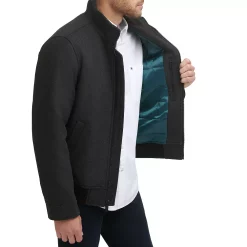 Men's Dockers Wool Blend Bomber Jacket 12 Men's Dockers Wool Blend Bomber Jacket -Cheap Mens Casual Outdoor Clothing Store 5926043 ALT2