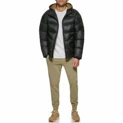 Men's Dockers Hooded Puffer Jacket -Cheap Mens Casual Outdoor Clothing Store 5926050 ALT6