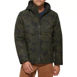 Men's Dockers Flex Hooded Jacket -Cheap Mens Casual Outdoor Clothing Store 5926053 Camouflage