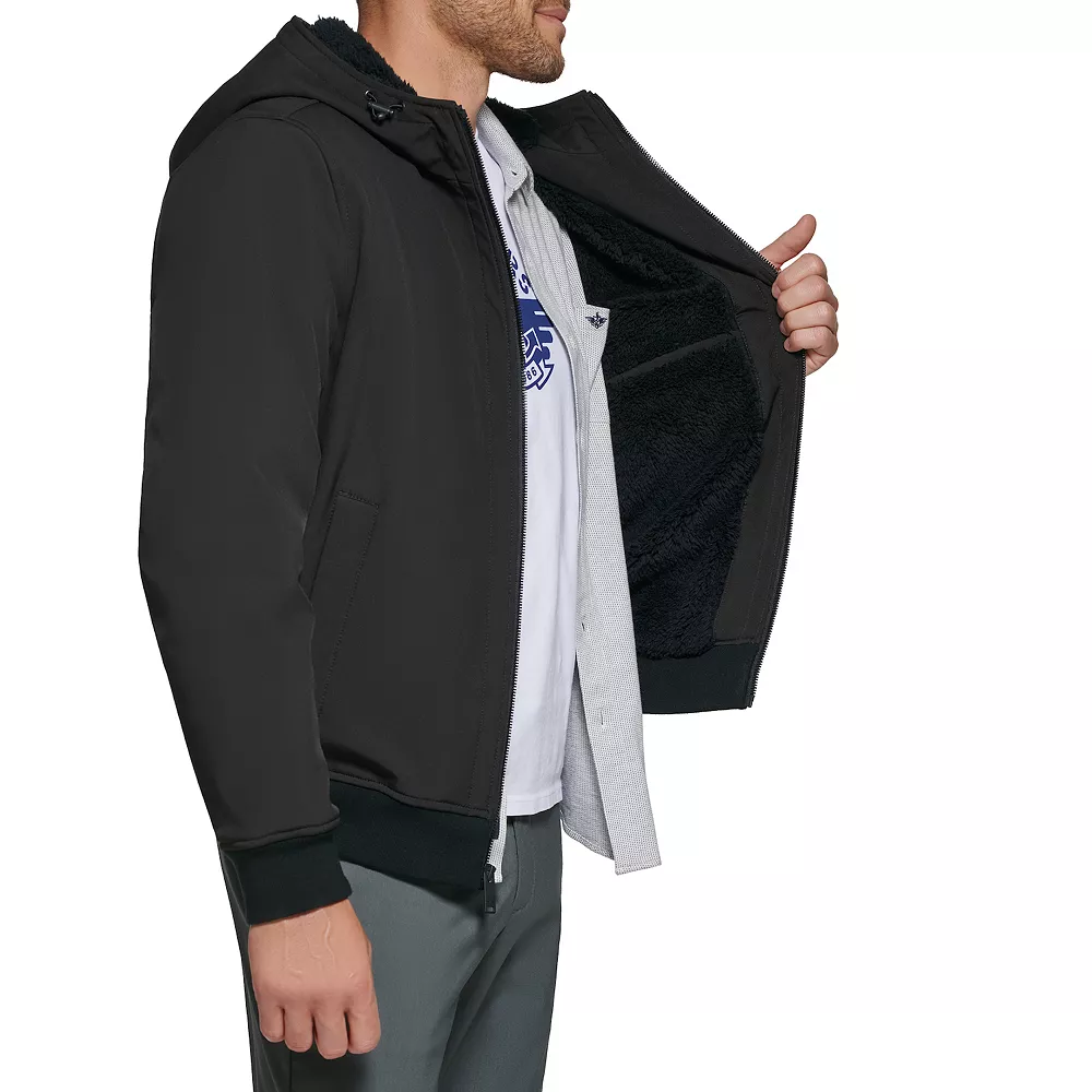 Men's Dockers Sherpa Lined Softshell Hoody 9 Men's Dockers Sherpa Lined Softshell Hoody - Image 7