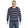 Big & Tall Lands' End Cotton Drifter Saddle Shaker Sweater 1 Big & Tall Lands' End Cotton Drifter Saddle Shaker Sweater -Cheap Mens Casual Outdoor Clothing Store 5946581 Navy Founders Stripe