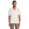 Big & Tall Lands' End Slub Button-Down Shirt