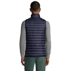 Men's Lands' End Ultra Lightweight Down Vest -Cheap Mens Casual Outdoor Clothing Store 5954320 ALT