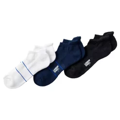 Men's Lands' End 3-Pack Performance Ankle Socks 12 Men's Lands' End 3-Pack Performance Ankle Socks -Cheap Mens Casual Outdoor Clothing Store 5978065 White Black Navy Pk