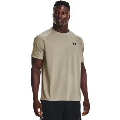 Men's Under Armour Tech 2.0 Novelty Tee -Cheap Mens Casual Outdoor Clothing Store 6224710 Khaki Gray