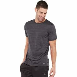 Men's Tek Gear® Dry Tek Tee -Cheap Mens Casual Outdoor Clothing Store 6224765 Ash Coal Mineral Black