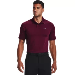 Big & Tall Under Armour Performance Golf Polo -Cheap Mens Casual Outdoor Clothing Store 6224936 Maroon