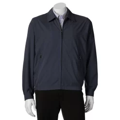 Men's TOWER by London Fog Microfiber Golf Jacket -Cheap Mens Casual Outdoor Clothing Store 890003 Dark Navy